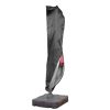 210D Waterproof Parasol Cover Fit 9-11 Feet Anti-UV Dustproof Patio Umbrella Protector Oxford for Garden Beach