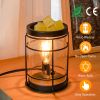 Electric Wax Melt Warmer Vintage Light Bulb Fragrance Candle Warmer for Rustic Office Home with Replacement Bulb