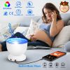 Ocean Wave LED Projection Night Light w/ Speaker Multicolor Projector Music Lamp