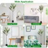 5.9FT Artificial Olive Tree Tall Fake Olive Plant Faux Potted Olive Tree with Lush Olive Branches and Fruits with Black Planter Pot for Modern Home Of