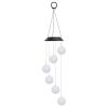 Solar Ball Wind Chime 7 Color Changing Wind Chime for Outside IPX4 Waterproof Outdoor Garden Yard Decor