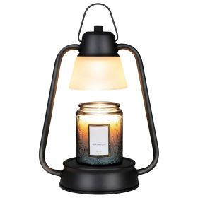 Electric Wax Melt Warmer Lamp Dimmable Fragrance Warmer Wax Candle Melter with 2 GU10 Bulbs Hanging Hook for Living Room Bathroom Office Table Decor