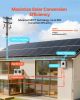 VEVOR 3000W Hybrid Solar Inverter, 24V DC to 230V AC, Pure Sine Wave Power Inverter Charger, Built-in 80A MPPT Solar Controller