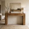 Solid wood control panel entrance table, control panel, sofa table, entrance table
