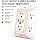 Plug Outlet Surge Protector Extender USB Ports Night Light
