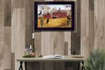 "Autumn Gold" By Billy Jacobs, Printed Wall Art, Ready To Hang Framed Poster, Black Frame
