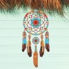 Diamond Dream Catchers Kit, Hanging Diamond Art, DIY Kit for Home Wall & Window Decor, Handmade Craft for Room Decoration (Tribe)
