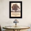 Trendy Decor 4U "Living Life" Framed Wall Art, Modern Home Decor Framed Print for Living Room, Bedroom & Farmhouse Wall Decoration by Bonnie Mohr