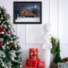 Trendy Decor 4U Night Before Christmas Black Framed Wall Art for Living Room, Bedroom Wall Art Print for Home Decor by Billy Jacobs