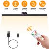 Wireless Picture Light Magnetic Art Display Light Dimmable Rechargeable Library Gallery Light with 3 Light Colors 3 Timer Settings Remote Control Punc