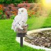 Solar Powered Owl Garden Light IP65 Waterproof LED Owl Landscape Lamp Decorative Lawn Lights For Yard Driveway Walkway Patio