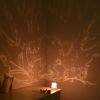 Kids Constellation Projector Lamp Cordless Battery-Powered LED Night Light Colorful Decoration Holiday Lights