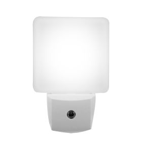 LED Night Light Dusk To Dawn Sensor Lamps Plug-in Light for Hallway Kitchen Bathroom (Option: WarmWhite)