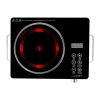 3500W Electric Single Ceramic Stove Electric Cooktop Hot Plate Infrared Countertop Burner with 12 Power & Temperature Levels 0-3H Timer Portable Handl