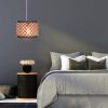 Crystal Pendant Lampshade Modern Chandelier Style Height Adjustable Ceiling Light Shade