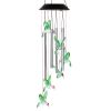 Solar Wind Chime Lights Hummingbird Decorative Lamp 7 Color Changing IP55 Waterproof Hanging String Lights For Home Garden Party Festival