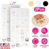 2Pcs Hanging Jewelry Organizer Earring Necklace Bracelet Holder Double-sided 80 Pockets Accessory Storage Pocket