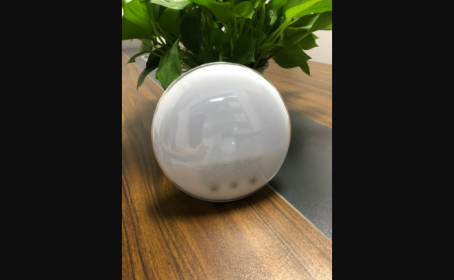 WiFi Voice Control Intelligent Alarm Clock, Sunrise Natural Wake-up Light (Option: UK version)