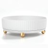 Rotating Makeup Organizer 360° Spinning Perfume Cosmetic Storage Tray 22LBS Load Countertop Seasoning Container for Lotion Lipstick