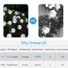 Globe String Solar Lights 30 Ball LED Fairy Solar Lamps 8 Lighting Modes IP65 Waterproof Decorative Lights w/ Stake Garden Lawn Flower Trees Patio Gar