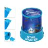 Kids Underwater World Projector Lamp Cordless Battery-Powered LED Night Light Colorful Decoration Holiday Lights