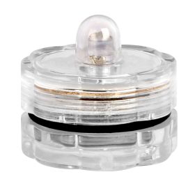 3Pcs Submersible LED Tea Lights Waterproof Candle Lights Battery Operated Decor Lamp (Option: Purple)