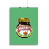 Marmite Standard Wall Art Canvas Print or Poster
